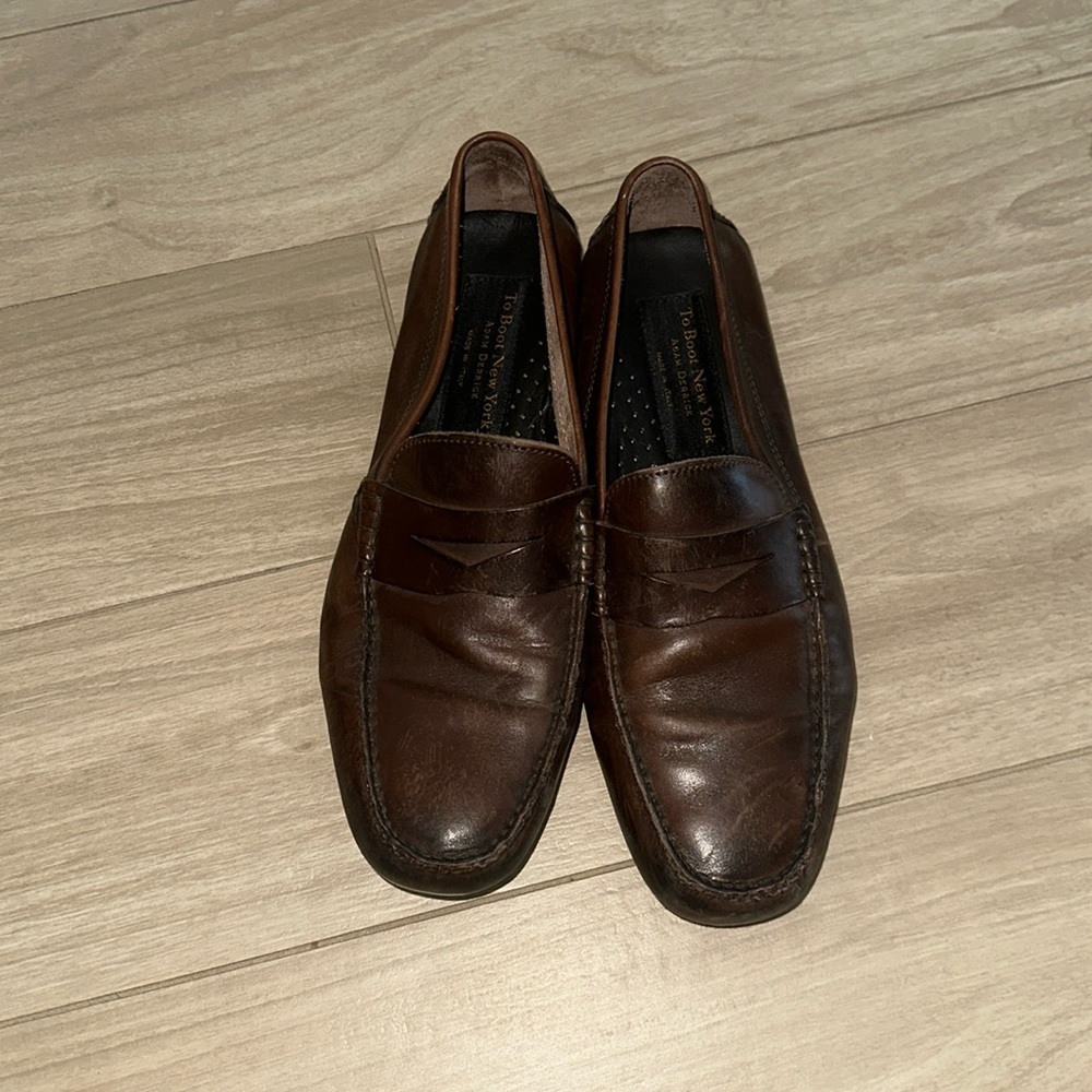 To Boot New York Palo Alto Penney Leather Drivers